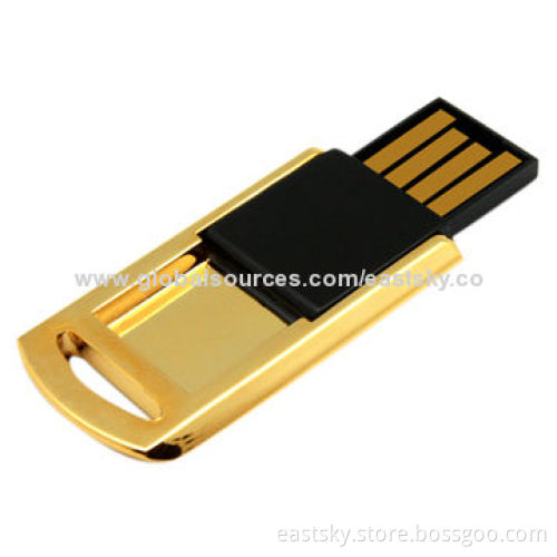 Custom Mini USB Flash Drive with 10-year Data Retention, Supports Plug-and-play, OEM Services